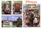 DISNEYLAND - PARIS  -    Les Transports  -   4 Vues - Disneyland