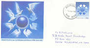 AUSTRALIA : 1989 : Post. Stat. : World Conference On Religion And Peace :DUIF,PIGEON,DOVE,AARDBOL,GLOBE, - Postal Stationery