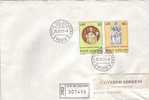 VATICANO 1972  - FDC - Yvert 531/2 - Millennio Ungheria - Brieven En Documenten