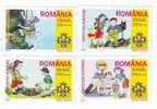 Romania´s Scouts New 2005,full Set MNH OG. - Nuevos