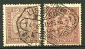 Portugal Mi. N° 74 B + C Gestempelt;1892/94. Freimarken: König Carlos I - Usado