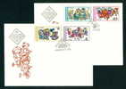 FDC 2562 Bulgaria 1976 /15 Transport >   Other (Earth)  - Kindergarten Children / PUPPET ,HORSE BABY CARRIAGE BALL - Altri (Terra)