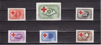 C798 - Hongrie 1957  Yv.no.1218/23 ,neufs** - Unused Stamps