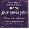 MARY  COLLINS    °°°°  ANNE  JOUR  APRES  JOUR - Musique De Films