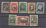 LIECHTENSTEIN DEFINITIVES 1921, NICELY USED SET - Oblitérés