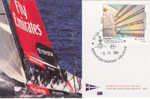 8.10.2005 Trapani - Luis Vuitton ACTS 8 & 9 Manifestazione Veliche - Postcard Emirates Team New Zeland - Vela