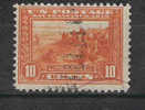 USA, 1912, PANAMA EXHIBITION SAN FRANCISCO, MI 206 @ DENT 10 RED ORANGE - Gebraucht