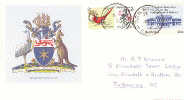 AUSTRALIA : 1979 : Post. Stat. : 175th Anniversary Of The Foundation Of HOBART: HERALDIEK,HERALDIQUE,HERALDIC, - Postwaardestukken