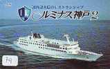 Telefonkarte Télécarte Ship Bateau Schiff Schip Boot (79)  Phonecard Japon Japan - Schiffe