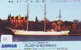 Telefonkarte Télécarte Ship Bateau Schiff Schip Boot (81)  Phonecard Japon Japan - Bateaux