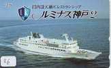 Telefonkarte Télécarte Ship Bateau Schiff Schip Boot (86)  Phonecard Japon Japan - Barcos