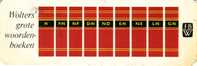 Marque-Pages Wolters' Grote Woordenboek (vers 1960) - Bookmarks