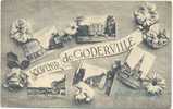 Souvenir De Goderville.Très Belle Cpa Multi-vues +++++++++ - Goderville