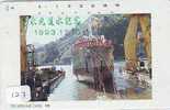 Telefonkarte Télécarte Ship Bateau Schiff Schip Boot (127)  Phonecard Japon Japan - Bateaux