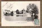 77 Seine Marne SAMOIS PONT BOIS SEINE Pionniere Postée 1903 Ed: THIBAULT 158¤ SEINE MARNE ¤C10558 - Samois