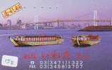 Telefonkarte Télécarte Ship Bateau Schiff Schip Boot (158)  Phonecard Japon Japan - Boten