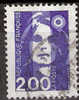 Timbre France Y&T N°2906 (01) Obl. Marianne Du Bicentenaire.  2 F. 00. Bleu. Cote 0.15 € - 1989-1996 Marianne (Zweihunderjahrfeier)