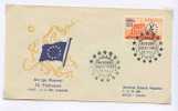 Europa Cept 1959 Als FDC Türkey 10 Jahre Europarat, Gelaufen Nach Italien; Mi.N° 609/10 - Other & Unclassified