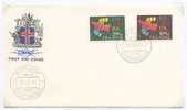 Europa Cept 1961 Als FDC  Island; Mi.N° 354/55; - Other & Unclassified