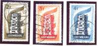 LuxembourgMI. N° 555/57 Gestempelt  1956; Michelwert 80,00 Euro - 1956