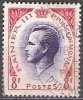 Monaco 1955 Michel 507 O Cote (2008) 0.50 Euro Prince Rainier III Cachet Rond - Used Stamps