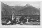 38) FL) BOURG D OISANS, Vue Sur L'église Et Le Pied Montet, LL 12, Bords Blancs, Ed CAP - Bourg-d'Oisans