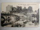 CLISSON - La Sèvre Et Le Pont De Ville Devant Le Château - Clisson