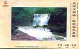 Taohuagu Waterfall,  Pre-stamped Postcard, Postal Stationery - Otros & Sin Clasificación