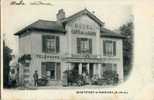 78 - YVELINES - MONTFORT L´AMAURY - CAFE  HOTEL De La GARE - MAISON SAVARY  PELLETIER - Montfort L'Amaury