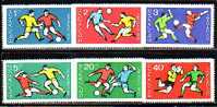 BULGARIE - 1970 - World Foot.Cup Mexico´70 - 6v - MNH - 1970 – Mexico