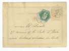 1874 Entier Postal 5 C. + 25 C Télégraphe (n° 4 Yvert) De Bruxelles Pour Bruxelles - Timbres Télégraphes [TG]
