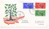 Europa Cept 1962 Als FDC Zypern Mi.N° 215/17;2. Ausgabe; Michelwert 55,00 - Andere & Zonder Classificatie