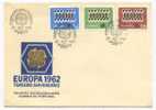 Europa Cept 1962 Als FDC Portugal Mi.N° 927/29; - Covers & Documents