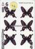 SCHMETTERLINGE (36) PAPILLON - BUTTERFLY - MARIPOSA - FARFALLA - VLINDER Prepaid Card Japan. PLAYING CARD - SPEELKAART - Schmetterlinge