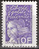 Timbre France Y&T N°3099 (01) Obl. Marianne Du 14 Juillet.  10.00 F. Violet. Cote 0.30 € - 1997-2004 Marianne Du 14 Juillet