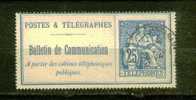 TELEPHONE N° 24 Obl. - Telegramas Y Teléfonos
