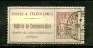 TELEPHONE N° 26 Obl. - Telegraph And Telephone