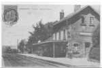 42 ) FL ) ANDREZIEUX, LA GARE, Arrivée Du Train, Ed Johannes Merlat, ANIMEE, Vue Intérieure - Andrézieux-Bouthéon