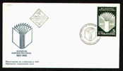 FDC 3115 Bulgaria 1982 / 2 Public Libraries And Reading Rooms LIBRARY BOOK /125 Jahre Bulgarische Volksbuchereien - FDC