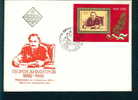 FDC 3149 Bulgaria 1982 /14 George DIMITROV First Prime Minister / READING BOOK , BULGARIA FLAG - Covers