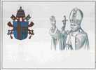 Carte Vatican 1979 Armoiries Jean-Paul II - Briefe U. Dokumente