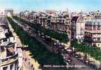 CPA France - Paris - Avenue Des Champs Elysées - Voiture Animée - Couleur / Colorée REAL PHOTO - Champs-Elysées