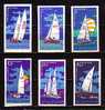 BULGARIE - 1973 - Yachting - Sport - 6v Imperf.- MNH - Voile