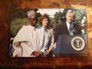 Prime Minister Shagari Of Nigeria - President Jimmy Carter - EF Cca 1970-80 D11204 - Nigeria