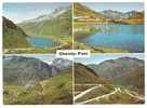 Oberalp Pass - Strasse Urnerseite Mit Andermatt - Bündnerseite - Andermatt