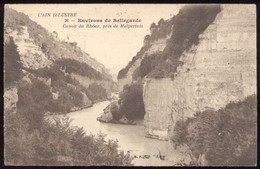 CPA 01 Environs De BELLEGARDE Canon Du Rhône Près De Malpertuis - Bellegarde-sur-Valserine