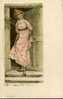 ILLUSTRATEUR RAPHAEL TUCK - SERIE 82.3 - UN MOT à La POSTE - CHARME - PORTRAIT De FEMME - CLICHE 1900 - Tuck, Raphael