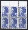 France ** N° 2228 -  Double Frappe Bloc De 6 - Unused Stamps