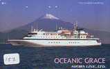 Telefonkarte Télécarte Ship (187) Bateau - Schiff - Schip - Boot - Barco - Phonecard Japon Japan - Barcos