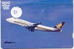 Flugzeug Auf Telefonkarte (21) SINGAPORE AIR Avions Telecarte Japon Flugzeuge Vliegtuig Aeroplani Airplane Aeroplanos - Vliegtuigen